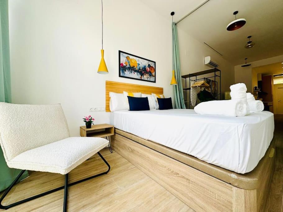 Apartamento New Industrial Design Flat In Russafa Soho Valencia Exterior foto